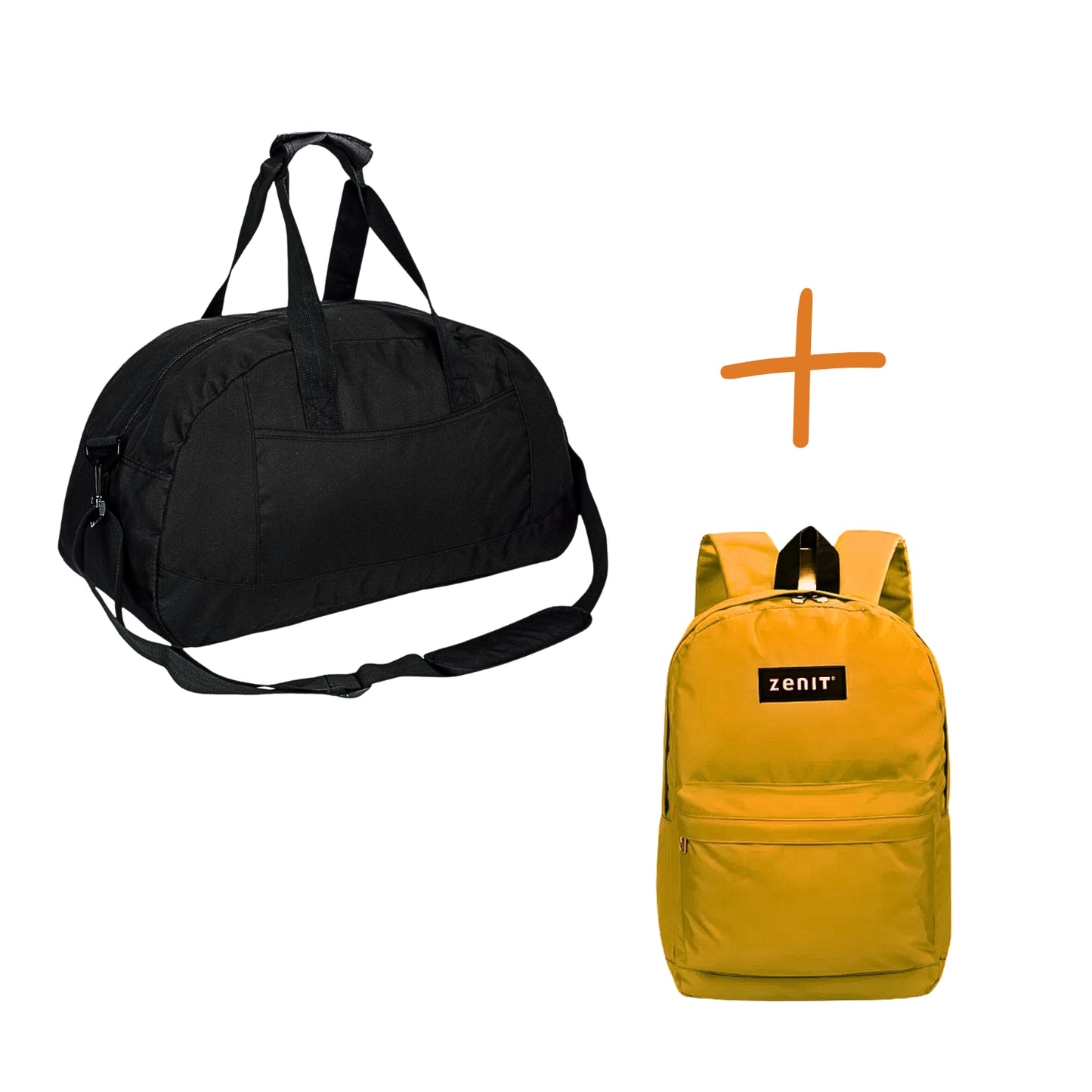 Pack Mochila College 24lts + Bolso Zenit