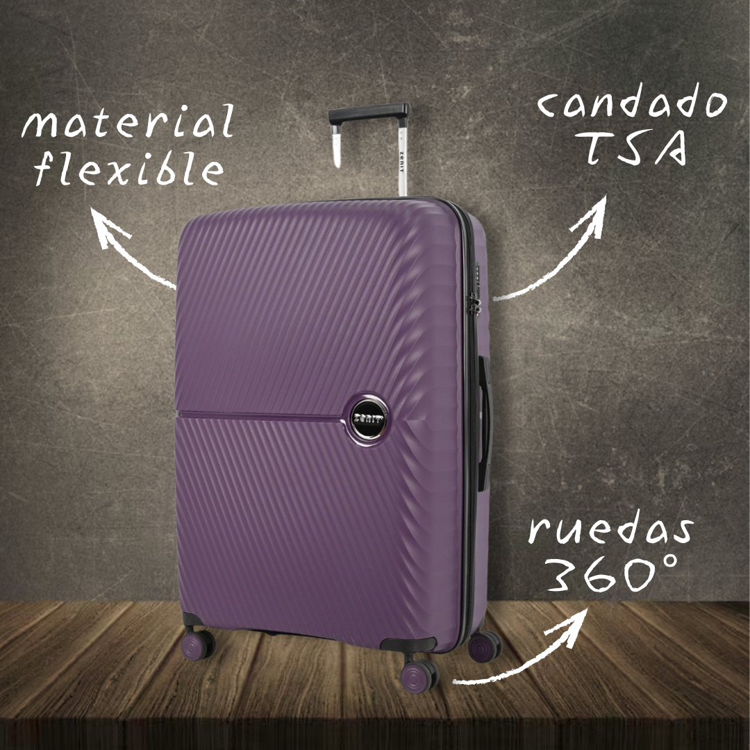 Maleta Grande Zenit Quantum | 23 kg – Indestructible, Liviana con